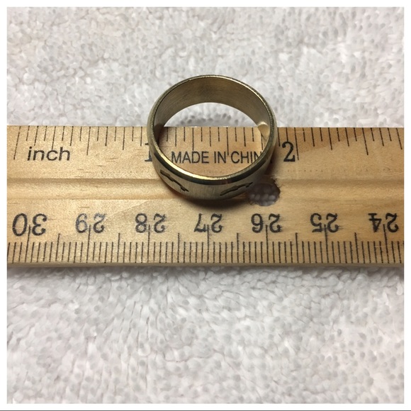 Silver & Gold Tone Dolphin Ring *Estate Sale Find* - Picture 3 of 8